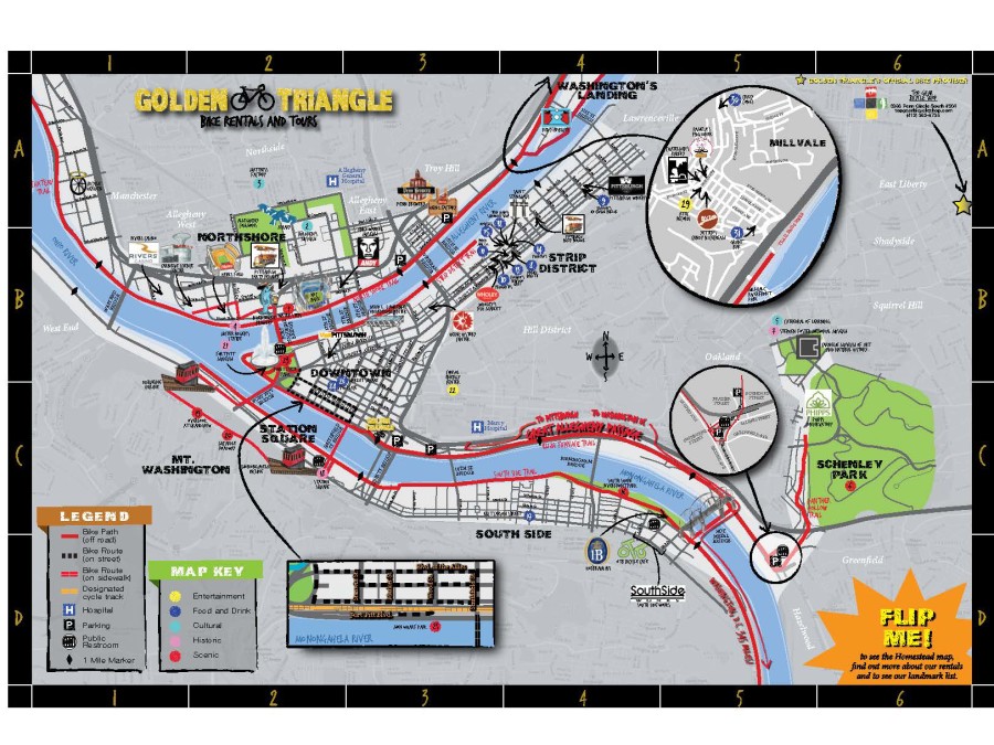 Map & Routes - BikePGH : BikePGH